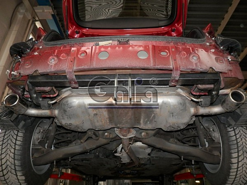 Фаркоп оцинкованный Galia M132A для Mazda 3 хетчбек 2014-
