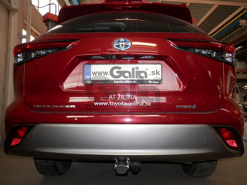 Фаркоп оцинкованный Galia T077A для TOYOTA HIGHLANDER 2019-