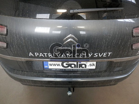 Фаркоп оцинкованный Galia C068C для Citroen C4 Picasso, C4 Grand Picasso 2013-, Peugeot 308 хетчбек, универсал 2013-