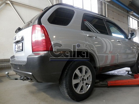 Фаркоп оцинкованный Galia H070C для Hyundai Tucson 2004-2010, Kia Sportage 2004-2010