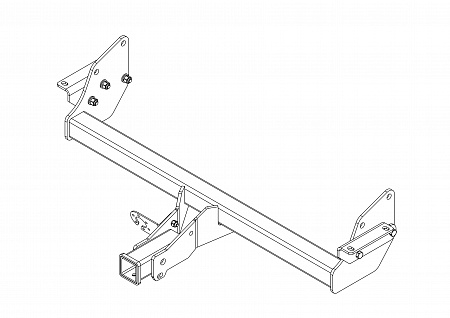 Фаркоп AvtoS MI 30 для Mitsubishi Pajero 3 / 4 2002-2007