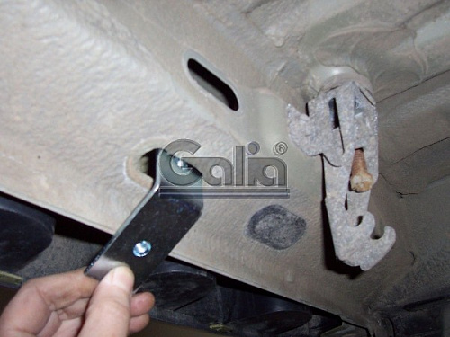Фаркоп оцинкованный Galia R081A для Renault Kangoo 1998-2010