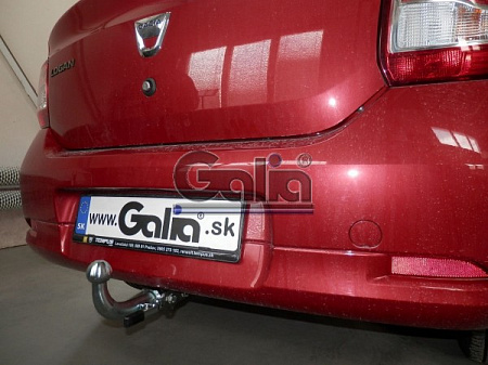 Фаркоп оцинкованный Galia D043C для Renault Logan II седан 2014-