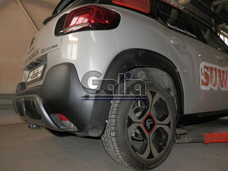 Фаркоп оцинкованный Galia C073C для Citroen C3 Aircross 2018-