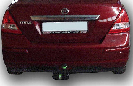 Фаркоп N119-A Leader Plus Nissan Tiida хэтчбек/седан 2007г.-по н.в.