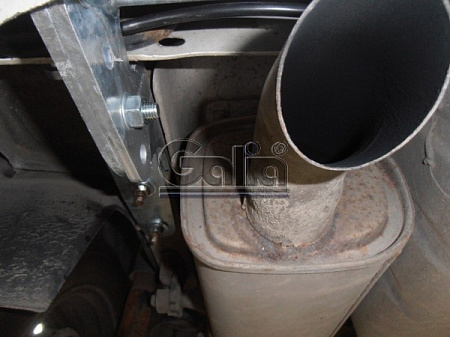 Фаркоп оцинкованный Galia C038C для Citroen C4 2004-2010, 2010-, Peugeot 307 2001-2007, Peugeot 308 2007-2012