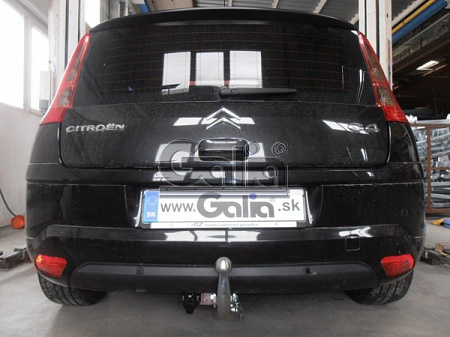 Фаркоп оцинкованный Galia C038A для Citroen C4 седан/хетчбек 2004-2010, 2010-, Peugeot 307, 308 хетчбек 3/5 дверей 2001-2007, 2007-2012
