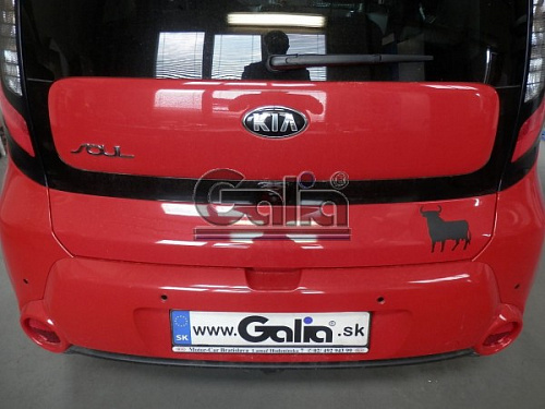 Фаркоп оцинкованный Galia K041A для Kia Soul 2014-