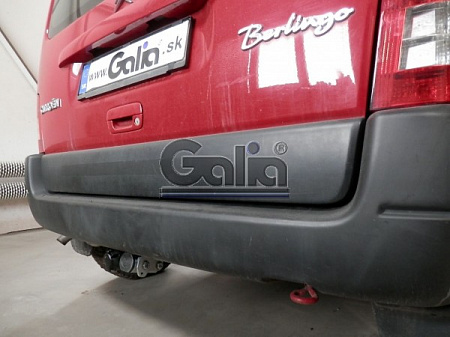 Фаркоп оцинкованный Galia C043A для Citroen Berlingo I 1996-2008, Berlingo First 2008-, Peugeot Partner I 1996-2008, Partner Origin 2008-