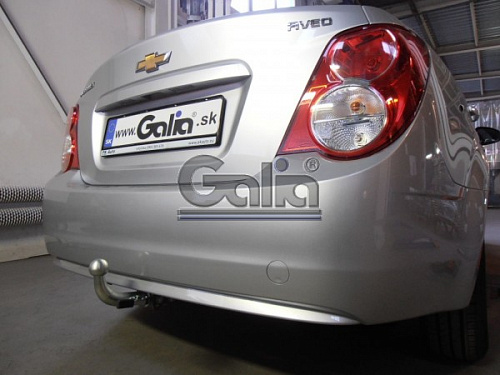 Фаркоп оцинкованный Galia C063A для Chevrolet Aveo седан 2012-