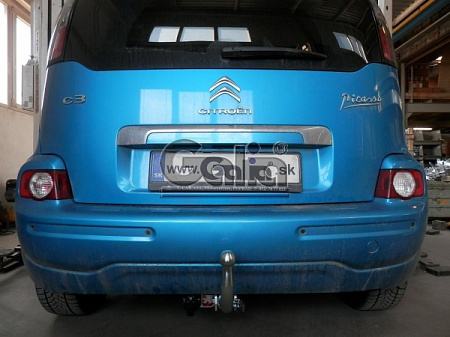 Фаркоп оцинкованный Galia C059A для Citroen C3 Picasso 2009-2017