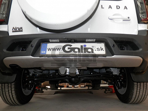 Фаркоп оцинкованный Galia L028A для Lada Niva Travel 2021-, Chevrolet Niva 2123 2008-2020, Lada Niva 2020-2021