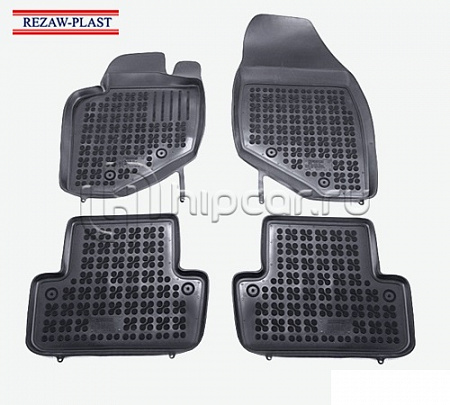 Коврики салона Volvo S60/V70/XC70 2000-2007 с бортиками полиуретановые