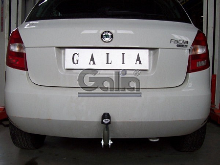 Фаркоп оцинкованный Galia S081A для Skoda Fabia хетчбек 2000-2007, 2007-2014
