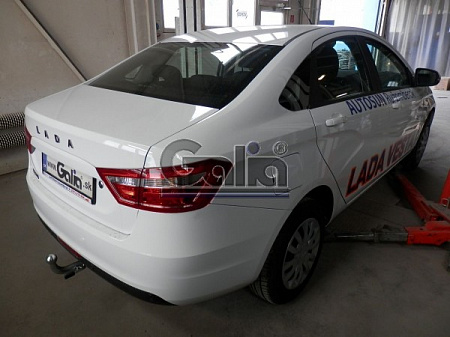 Фаркоп оцинкованный Galia L025A для Lada Vesta седан/универсал, в т.ч. SW Cross 2015-