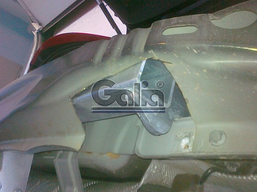Фаркоп оцинкованный Galia V070C для Volvo XC60 2010-