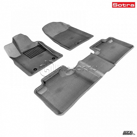 Коврики салона текст.Jeep Grand Cherokee 2010-2013 (WK2) LINER 3D Lux с бортиком черные