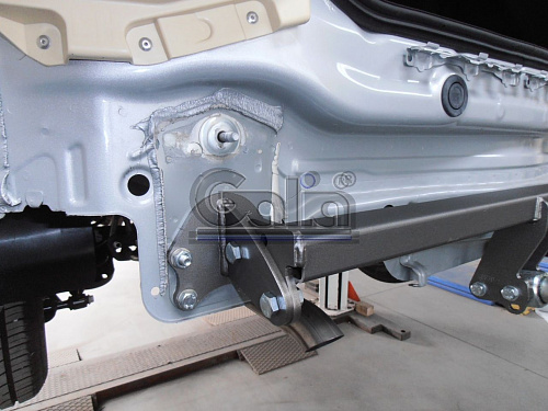 Фаркоп оцинкованный Galia C063C для Chevrolet Aveo седан 2012-