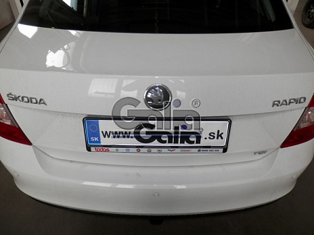 Фаркоп оцинкованный Galia S104C для Skoda Rapid лифтбек/универсал 2013-, SEAT Toledo седан 2013-