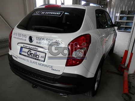 Фаркоп оцинкованный Galia S129A для Ssang Yong New Actyon 2011-