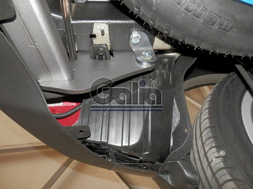 Фаркоп оцинкованный Galia K038A для Kia Carens 2013-
