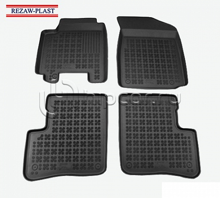 Коврики салона Toyota Yaris 5D 1998-2005 с бортиками полиуретановые