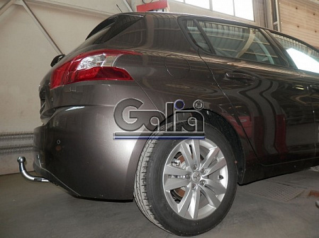 Фаркоп оцинкованный Galia C068A для Citroen C4 Picasso, C4 Grand Picasso 2013-, Peugeot 308 хетчбек, универсал 2013-