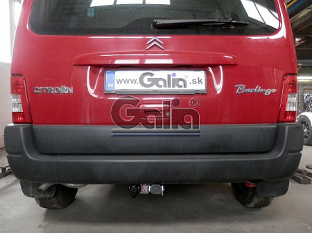 Фаркоп оцинкованный Galia C043A для Citroen Berlingo I 1996-2008, Berlingo First 2008-, Peugeot Partner I 1996-2008, Partner Origin 2008-