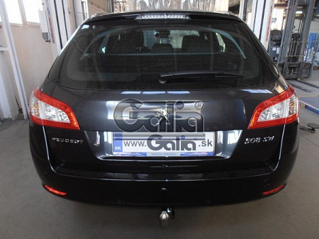 Фаркоп оцинкованный Galia P044C для Peugeot 508 универсал 2011-