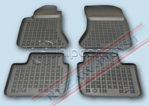 Коврики салона Opel Omega B 1994-2003 с бортиками полиуретановые