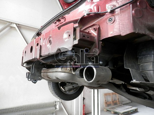 Фаркоп оцинкованный Galia M132A для Mazda 3 хетчбек 2014-