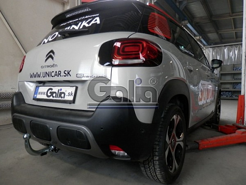 Фаркоп оцинкованный Galia C073A для Citroen C3 Aircross 2018-