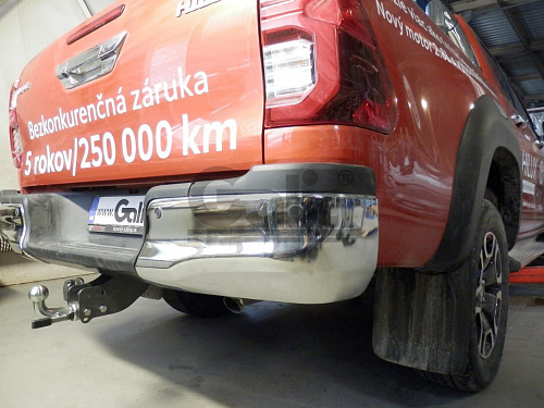 Фаркоп оцинкованный Galia T078C для TOYOTA HILUX, PICK UP, 2015-