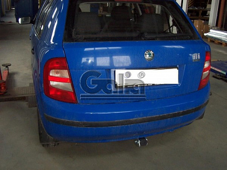 Фаркоп оцинкованный Galia S081A для Skoda Fabia хетчбек 2000-2007, 2007-2014