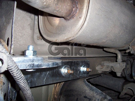 Фаркоп оцинкованный Galia C038C для Citroen C4 2004-2010, 2010-, Peugeot 307 2001-2007, Peugeot 308 2007-2012
