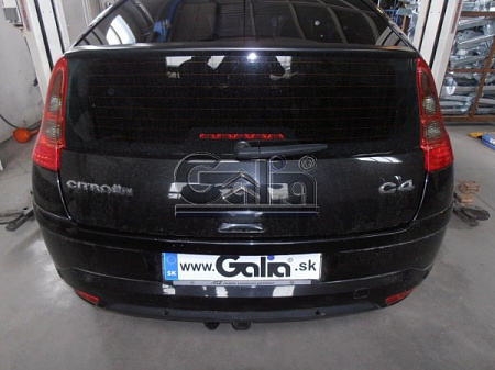 Фаркоп оцинкованный Galia C038C для Citroen C4 2004-2010, 2010-, Peugeot 307 2001-2007, Peugeot 308 2007-2012