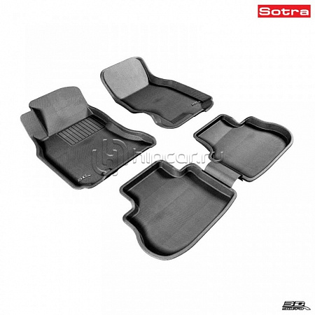 Коврики салона текст.Infiniti FX35 2003-2008 LINER 3D Lux с бортиком черные