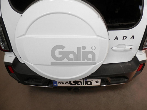 Фаркоп оцинкованный Galia L028C для Lada Niva Travel 2021-, Chevrolet Niva 2123 2008-2020, Lada Niva 2020-2021