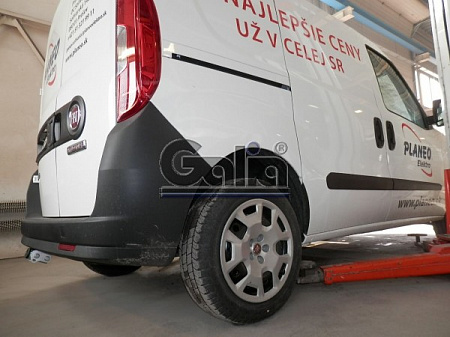 Фаркоп оцинкованный Galia F111A для FIAT Doblo 2010-, Opel Combo 2012-