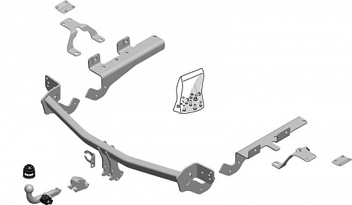 Фаркоп Brink (Thule) 570400 для Toyota RAV4 (2012 - )