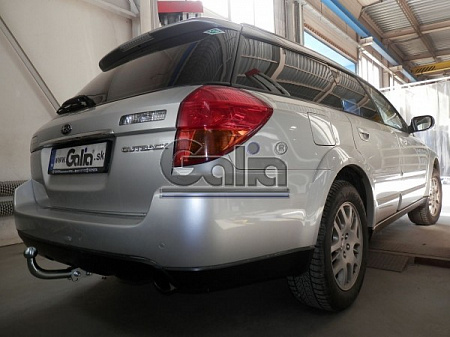 Фаркоп оцинкованный Galia S076C для Subaru Legacy WAG (BP), Subaru Outback 4WD 2004-2009
