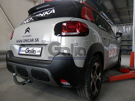 Фаркоп оцинкованный Galia C073C для Citroen C3 Aircross 2018-