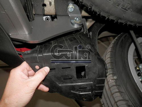 Фаркоп оцинкованный Galia K038A для Kia Carens 2013-