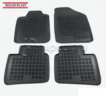 Коврики салона Kia Magentis II 2006-2011 с бортиками полиуретановые