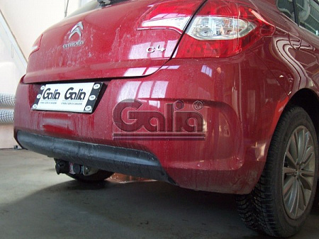 Фаркоп оцинкованный Galia C038C для Citroen C4 2004-2010, 2010-, Peugeot 307 2001-2007, Peugeot 308 2007-2012
