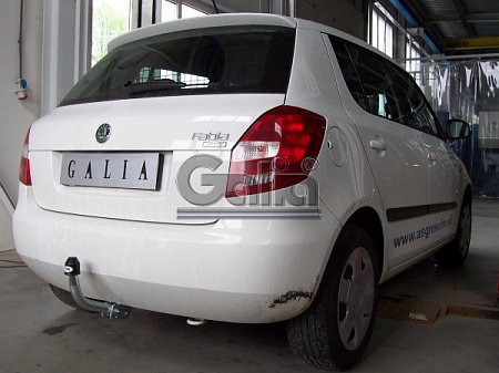 Фаркоп оцинкованный Galia S081A для Skoda Fabia хетчбек 2000-2007, 2007-2014