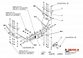 Фаркоп IMIOLA H.013 Honda CR-V 2002-2006