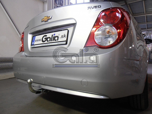Фаркоп оцинкованный Galia C063C для Chevrolet Aveo седан 2012-