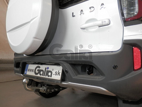 Фаркоп оцинкованный Galia L028C для Lada Niva Travel 2021-, Chevrolet Niva 2123 2008-2020, Lada Niva 2020-2021