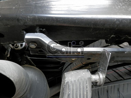Фаркоп оцинкованный Galia T071C для Toyota Land Cruiser 200 2008-, Lexus LX 2008-